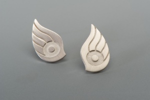 MANDORO OHRSTECKER AUS 925ER STERLINGSILBER