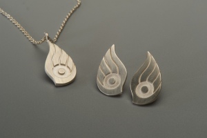 SET MANDORO SCHMUCK COLLECTION AUS 925ER STERLINGSILBER